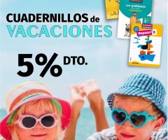 ¡El verano ya está aquí! Prepara el entretenimiento de los más pequeños con nuestros cuadernillos.