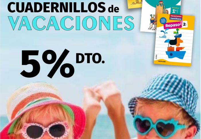 ¡El verano ya está aquí! Prepara el entretenimiento del verano de los más pequeños con nuestros cuadernillos.