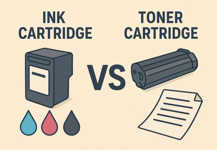 Diferencia entre tóner y tinta: cuál elegir para tu impresora