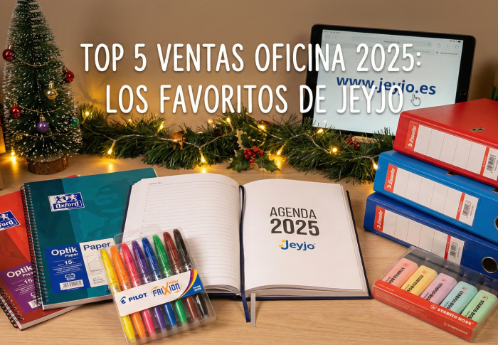 Los 5 Favoritos de 2025: Un Año de Éxitos en Tu Oficina con Jeyjo