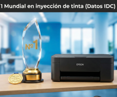 Epson alcanza el Nº1 mundial en impresoras de inyección de tinta: Encuentra tu modelo ideal