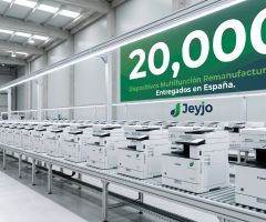 Canon marca un hito en España: 20.000 dispositivos multifunción remanufacturados entregados