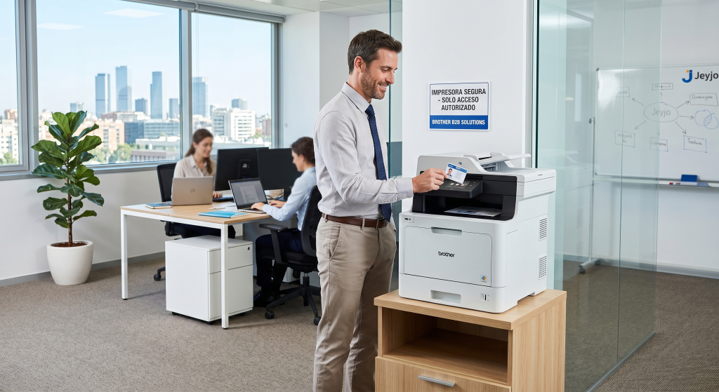 Seguridad en impresoras Brother para empresas B2B