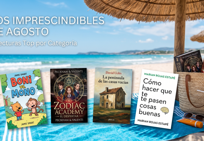 Los imprescindibles de agosto: 3 lecturas top por categoría para desconectar este verano