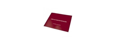 Libro de subcontratación