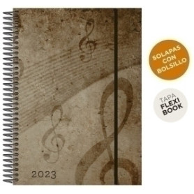 COMPRAR AG.SENF. FLEXIBOOK 135x215 S/V MUSICA