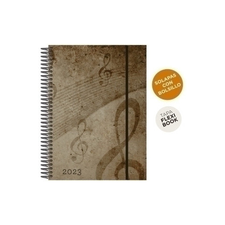 COMPRAR AG.SENF. FLEXIBOOK 165x235 S/V MUSICA