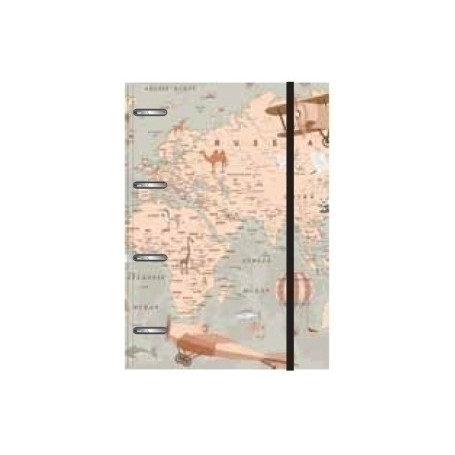 55196237 AG.SENF. PLANNER 195x260 S/V MAPA RETRO