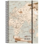 COMPRAR AG.SENF. PLANNER 195x260 S/V MAPA RETRO