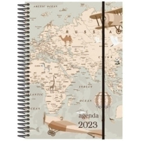 COMPRAR AG.SENF. PLANNER 195x260 S/V MAPA RETRO