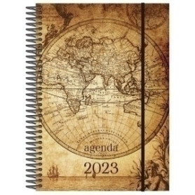 COMPRAR AG.SENF. PLANNER 195x260 S/V MAPAMUNDI