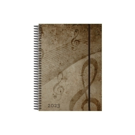 55186238 AG.SENF. PLANNER 195x260 S/V MUSICA