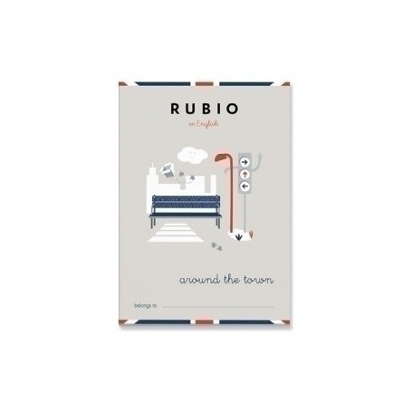 RET CUADERNO RUBIO A4 in ENGLISH AROUND TOWN