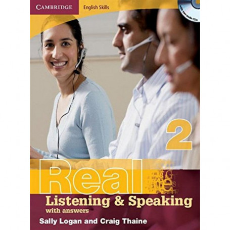 9780521702003  2.REAL LISTENING AND SPEAKING (+KEY+CD)/CAMB.ENGLISH SKILLS   OTROS