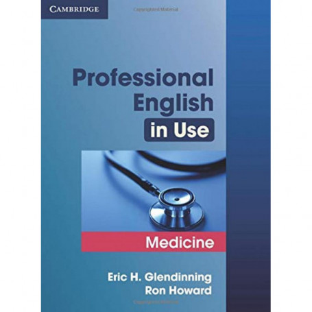 9780521682015  PROFESSIONAL ENGLISH IN USE:MEDICINE (+KEY)   OTROS