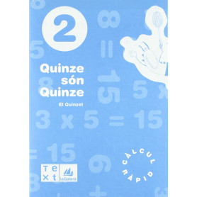 (CAT).(98).(2).QUINZE SON QUINCE (2N.PRIM.QUAD.CALCUL RAPID)  JEYJO