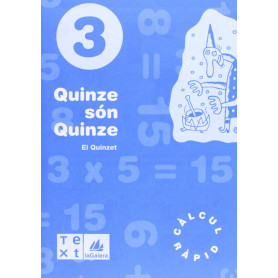 (CAT).(98).(3).QUINZE SON QUINCE (3R.PRIM.QUAD.CALCUL RAPID)  JEYJO