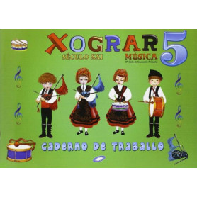 MUSICA 5 EP XOGRAR SECULO XXI CADERNO (GALEGO)  JEYJO