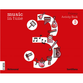 MUSIC IN TUNE ACTIVITY BOOK 3 PRIMARY  JEYJO