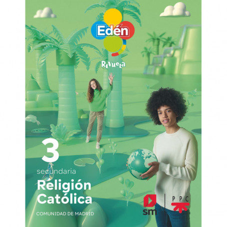 9788411201247  Religion católica 3ºeso Eden/Revuela Madrid   3ºESO