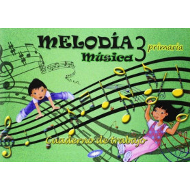 Cuaderno musica 3º primaria melodía  JEYJO