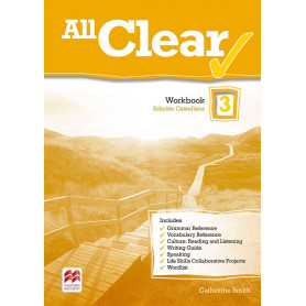 All clear 3. Workbook. Spanish edition  JEYJO