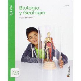 BIOLOGIA Y GEOLOGIA 3 SECUNDARIA ARAGÓN SANTILLANA  JEYJO