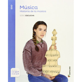 MUSICA + CD 3 ESO SABER HACER SANTILLANA  JEYJO