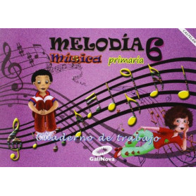 Cuaderno música 6ºprimaria. Melodía. Para Galicia  JEYJO