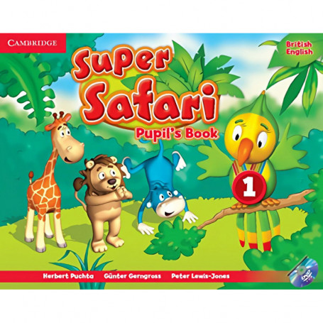 9781107476677  Super safari 1 pupils book 3 años (+dvd)   3 AÑOS