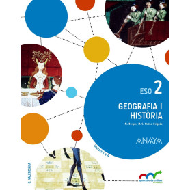 Geografía e historia 2n.eso. Trimestral. Valencia. Aprender es crecer en conexión  JEYJO