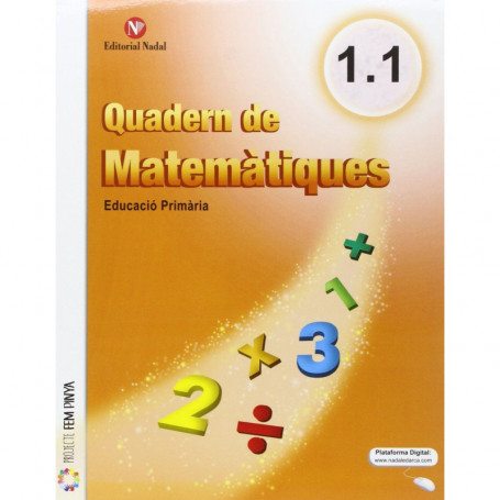 9788478877454  Quadern matematiques 1r.primaria. Trimestral   1ºPRIMARIA