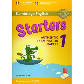 STARTERS 1 STUDENTS CAMBRIDGE YOUNG LEARNERS ENGLISH TESTS 2018  JEYJO