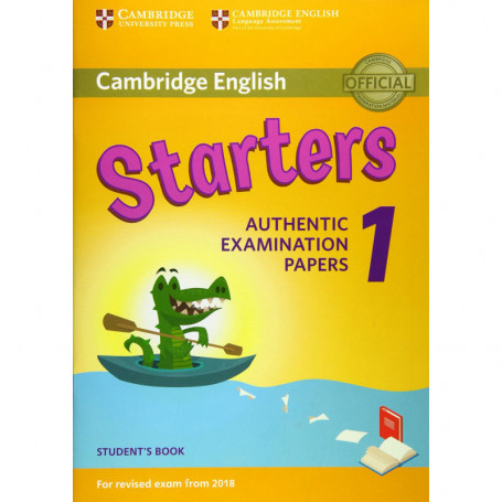9781316635896  STARTERS 1 STUDENTS CAMBRIDGE YOUNG LEARNERS ENGLISH TESTS 2018   2ºCICLO PRIMARIA (3º-4º PRIMARIA)
