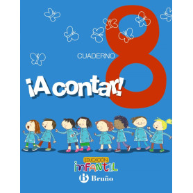 ¡A contar! 8. Cuaderno matemáticas. Educación infantil  JEYJO