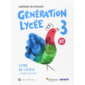 GENERATION LYCEE B2 ELEVE + CAHIER + CD + DVD  JEYJO