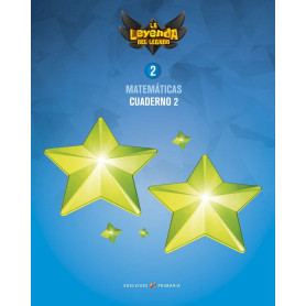 CUADERNO MATEMÁTICAS 2-2ºPRIMARIA. LA LEYENDA DEL LEGADO 2018  JEYJO