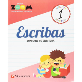 ESCRIBAS CUADERNO DE ESCRITURA 1 PRIMARIA PROYECTO ZOOM  JEYJO