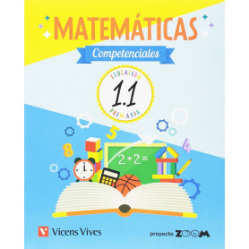 3 CUADERNOS MATEMATICAS COMPETENCIALES 1 PRIMARIA PROYECTO ZOOM  JEYJO