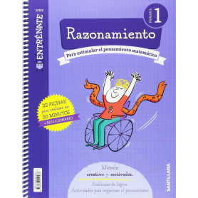 CUADERNO RAZONAMIENTO 1ºPRIMARIA. ENTRÉNATE  JEYJO