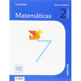 CUADERNO MATEMÁTICAS 3-2ºPRIMARIA. SABER HACER CONTIGO  JEYJO
