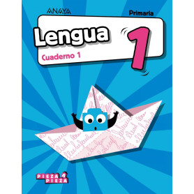 CUADERNO LENGUA 1-1ºPRIMARIA. PAUTA. PIEZA A PIEZA  JEYJO