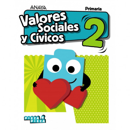 9788469840337  VALORES SOCIALES Y CÍVICOS 2ºPRIMARIA. PIEZA A PIEZA   2ºPRIMARIA