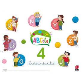 LECTOESCRITURA 4 ABCOLE CUADRÍCULA  JEYJO