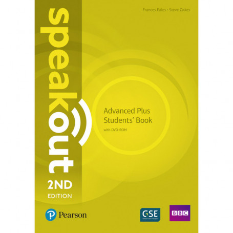 9781292241500  SPEAKOUT ADVANCED PLUS 2ND EDITION STUDENTS' BOOK AND DVD-ROM PACK   EOI (ESCUELA OFICIAL IDIOMAS)