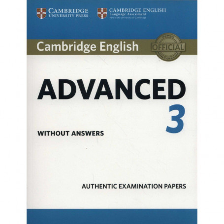 9781108431200  Cambridge english advanced 3 student´s book   OTROS