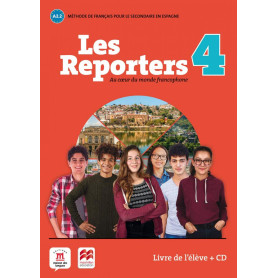 LES REPORTERS 4 A2.2 LIVRE L'ELEVE +CD  JEYJO