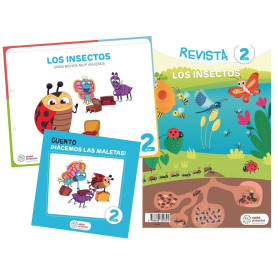 LOS INSECTOS 4 AÑOS. UNOS BICHOS MUY VIAJEROS. PROYECTOS 2019  JEYJO