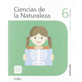 CIENCIAS DE LA NATURALEZA 6 PRIMARIA SERIE INVESTIGA SABER HACER CONTIGO  JEYJO