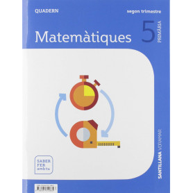 QUADERN MATEMATIQUES 2 5E.PRIMARIA. SABER FER AMB TU. VALENCIA 2019  JEYJO